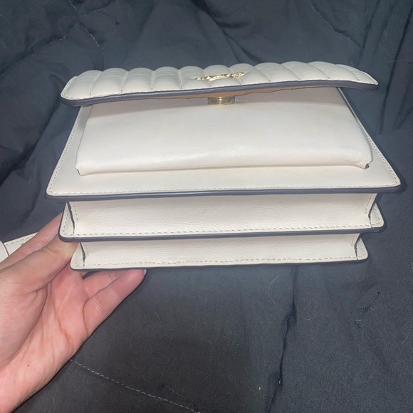White coach crossbody purse